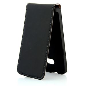 Bild von Premium Flipstyle, BLACK, Ledertasche für  Sony Xperia Miro