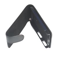 Bild von Premium Flipstyle, BLACK, Ledertasche für  Sony Xperia V