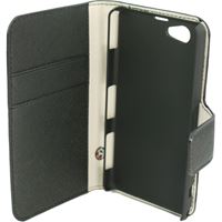 Изображение Quertasche Fashion-Line  für EMPORIA Smart , BLACK, mit 2 zusätzlichen Reißverschluss-Taschen