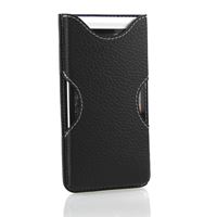 Bild von XiRRiX Vertikal Etui-Tasche BLACK  für LG G4 , Echtleder