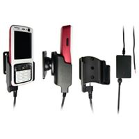 Resim Brodit Halter Aktiv, mit Festanschluss, 12/24V, für  Nokia N73