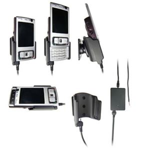 Resim Brodit Halter Aktiv, mit Festanschluss, 12/24V, für  Nokia N95