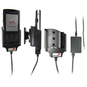Resim Brodit Halter Aktiv, mit Festanschluss, 12/24V, für  Sony/Ericsson W960i