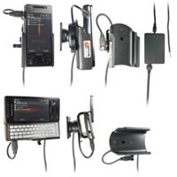 Resim Brodit Halter Aktiv, mit Festanschluss, 12/24V, für  Sony/Ericsson X1