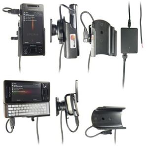 Resim Brodit Halter Aktiv, mit Festanschluss, 12/24V, für  Sony/Ericsson X1