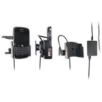 Resim Brodit Halter Aktiv, mit Festanschluss, 12/24V, für  Blackberry 9000 BOLD, Horizontal offen