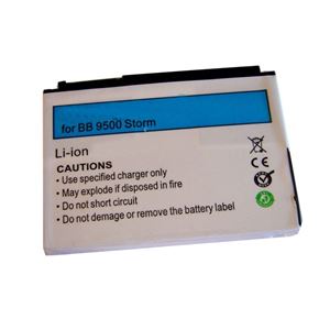 Bild von Akku für  Blackberry 8900 Curve / 9500 STORM / 9520 STORM / 9530 STORM / 9550 STORM2 / 9630 TOUR / 9650 BOLD, ca. 1200mAh