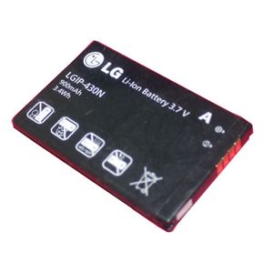 Bild von Akku für  LG A133 / A310 / C300 / C320 / GM360 / GS290 / GU200 / GU280 / GW300 / KF301 / T300 / T320, ca. 900 mAh, LGIP-430N BULK