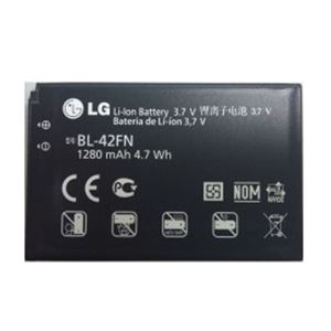 Obrazek Akku für  LG C550 Optimus Chat / P350 Optimus Me, ca. 1280 mAh, BL-42FN BULK