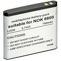 Picture of Akku für  Nokia 8800, ca. 700 mAh (ersetzt BL-5X)