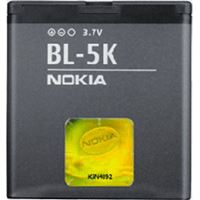 Afbeelding van BL-5K BULK Akku für  Nokia 701 / C7-00 / N85 / N86 8MP / Oro / X7-00, ca. 1200 mAh