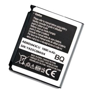 Immagine di Akku für  Samsung G800 / L870 / S5230, ca. 1000 mAh - BULK , AB603443CUCSTD