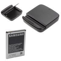 Afbeelding van EB-H1G6LLUG - Akkuladegerät mit Handyständer inkl. Akku für  Samsung i9300 Galaxy S3 / i9301 Galaxy S3 Neo / i9305 Galaxy S3 LTE, ca. 2100 mAh, EB-L1G6LLUC