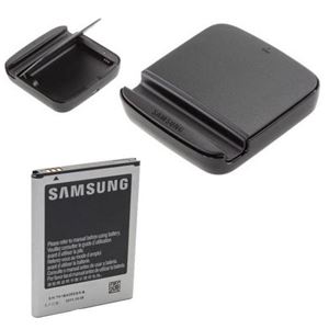 Afbeelding van EB-H1G6LLUG - Akkuladegerät mit Handyständer inkl. Akku für  Samsung i9300 Galaxy S3 / i9301 Galaxy S3 Neo / i9305 Galaxy S3 LTE, ca. 2100 mAh, EB-L1G6LLUC