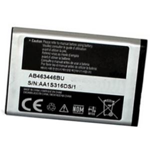 Picture of Akku für  Samsung B100 / B2100 / C3300 / C5212 / E1110 / E1130 / E1170 / E1180 / E1280 / E2120 / E2121 / E2152 / E2230 / i320 / M110 / P900, AB553446BUCSTD