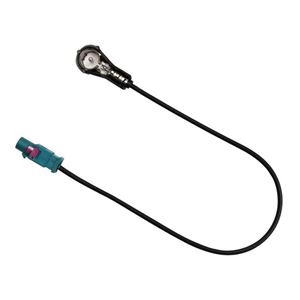 Resim Antennen-Adapter: Fakra Buchse auf ISO 50 Ohm Stecker für Audi / VW / Seat / Skoda / BMW / Renault / Citroen / Opel / Peugeot