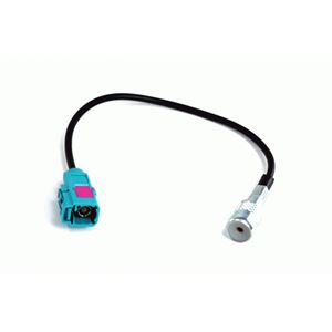 Afbeelding van Antennen-Adapter: Fakra Stecker auf ISO 50 Ohm Buchse für Audi / VW / Seat / Skoda / BMW / Renault / Citroen / Opel / Peugeot