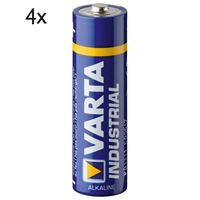 Resim Varta AA Industrial Power Batterie, 1,2V, 2600 mAh, 4 Stück