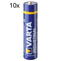 Immagine di Varta AAA Industrial High Energy Batterie, 1,5V, 1200 mAh, 10 Stück