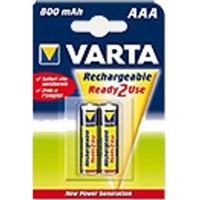 Εικόνα της Varta AAA Ready2Use Accu, 800 mAh, 1,2V, 2 Stück