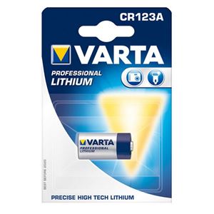 Εικόνα της Varta CR123A Professional Photo Lithium Accu 1600 mAh, 3 V