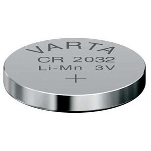 Obrazek Varta Lithium Batterie Knopfzelle CR-2032 (230 mAh) - z.B. für die Parrot Mki9000 / Mki9100 / Mki9200 Fernbedienung