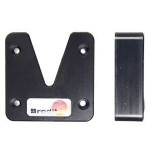 Resim Brodit Universal V-Halterung, für Mobiltelefone, Pager und andere Produktee mit Halte-Knopf oder einer Clip-Halterung