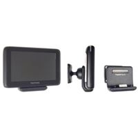 Resim Brodit Navihalter AKTIV mit Durchgangsstecker für  TomTom GO LIVE 1000 / GO LIVE 1005 / GO LIVE 1015 / Work PRO 7100 / Work PRO 9100, Halterung 9UCB.001.05 inkl. MiniUSB Ladeanschluss und 3,5mm Line Out (z.B. für Navimute)