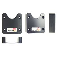 Resim Brodit Universal V-Halterung, für Mobiltelefone, Pager und andere Produktee mit Halte-Knopf oder einer Clip-Halterung