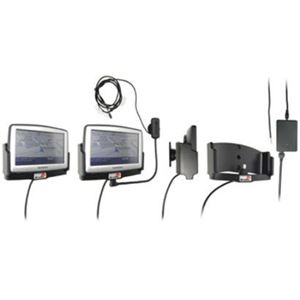 Resim Brodit Navihalter Aktiv, Festanschluss 12/24V für  TomTom XL / XL IQ Routes (Serie 30 ab 2008) incl. Anschluss für TMC Stecker