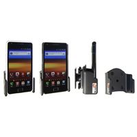 Resim Brodit Halter mit Kugelgelenk für  Samsung i9100 Galaxy S2 / i9105 Galaxy S2 Plus / i9300 Galaxy S3 / i9301 Galaxy S3 Neo / i9305 Galaxy S3 LTE, Verstellbar, für Geräte mit Skins (Dünnen Schutztaschen / Cover)