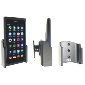 Resim Brodit Halter mit Kugelgelenk für  Nokia Lumia 800 / N9 (nur für die Benutzung mit dem Original Soft-Case, z.B. CC-1031!)