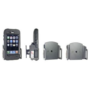 Resim Brodit Universal Handy Halter mit Kugelgelenk, Breite: 62-77 mm, Tiefe: 12-16 mm - Sehr gut für Geräte mit Skins / Schutzhüllen geeignet