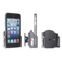 Resim Brodit Halter mit Kugelgelenk für  Apple iPhone 5 / iPhone 5S, einstellbar (seitlich), passend für Geräte mit dünnen Skins (Schutzhüllen), Maximale Maße: Breite: 59-63 mm, Dicke: 6-10 mm