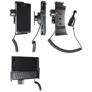 Resim Brodit Halter Aktiv, 12/24V, für  Motorola Milestone 2, Auch für Geräte mit -extended battery-