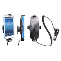 Resim Brodit Halter Aktiv, 12/24V, für  Samsung i9300 Galaxy S3 / i9301 Galaxy S3 Neo / i9305 Galaxy S3 LTE, Für Geräte mit Skins (Dünnen Schutztaschen / Cover)