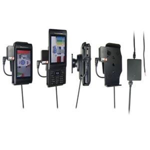 Resim Brodit Halter Aktiv, mit Festanschluss, 12/24V, für  Sony/Ericsson Aino