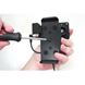 Resim Brodit Halter Aktiv, mit Festanschluss, 12/24V, für  Sony/Ericsson Aino