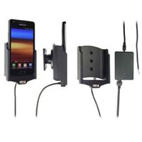 Resim Brodit Halter Aktiv, mit Festanschluss, 12/24V, für  Samsung i9100 Galaxy S2 / i9105 Galaxy S2 Plus
