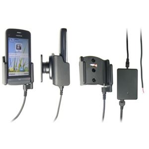 Resim Brodit Halter Aktiv, mit Festanschluss, 12/24V, für  Nokia C5-03