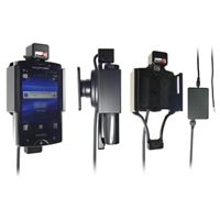 Resim Brodit Halter Aktiv, mit Festanschluss, 12/24V, für  Sony/Ericsson Xperia mini pro