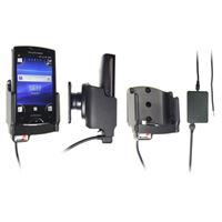 Resim Brodit Halter Aktiv, mit Festanschluss, 12/24V, für  Sony/Ericsson Xperia mini