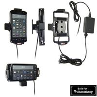 Resim Brodit Halter Aktiv, mit Festanschluss, 12/24V, für  Blackberry 9850 TORCH / 9860 TORCH