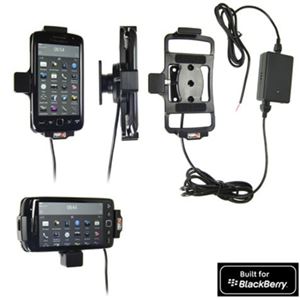 Resim Brodit Halter Aktiv, mit Festanschluss, 12/24V, für  Blackberry 9850 TORCH / 9860 TORCH