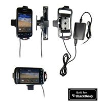 Resim Brodit Halter Aktiv, mit Festanschluss, 12/24V, für  Blackberry 9380 Curve