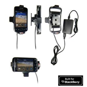 Resim Brodit Halter Aktiv, mit Festanschluss, 12/24V, für  Blackberry 9380 Curve