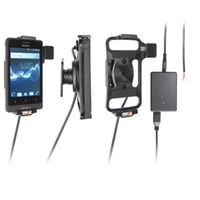 Resim Brodit Halter Aktiv, mit Festanschluss, 12/24V, für  Sony Xperia Go