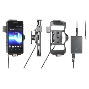 Resim Brodit Halter Aktiv, mit Festanschluss, 12/24V, für  Sony Xperia V