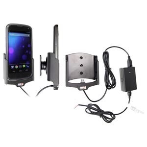Resim Brodit Halter Aktiv, mit Festanschluss, 12/24V, für  Google Nexus 4, Nur für Geräte mit Original Skin / Bumper