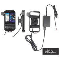 Resim Brodit Halter Aktiv, mit Festanschluss, 12/24V, für  Blackberry Q5